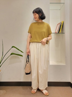 浪口 絵美さん(レディース・164cm)の夏コーディネート