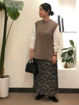 浪口 絵美さん(レディース・164cm)の秋コーディネート