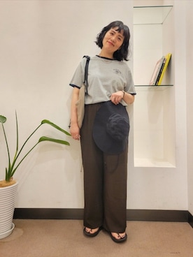 浪口　絵美さん（レディース・164cm）の夏コーディネート