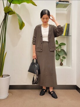 浪口　絵美さん（レディース・164cm）の夏コーディネート