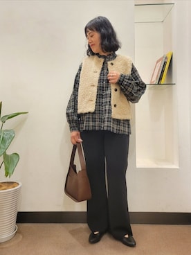 浪口 絵美さん(レディース・164cm)の秋コーディネート