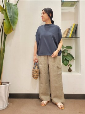 浪口 絵美さん(レディース・164cm)の夏コーディネート