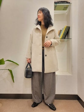 浪口 絵美さん(レディース・164cm)の冬コーディネート
