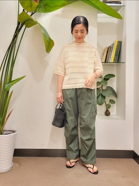 浪口 絵美さん(レディース・164cm)の夏コーディネート