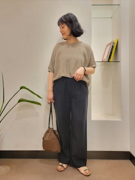 浪口 絵美さん(レディース・164cm)の夏コーディネート