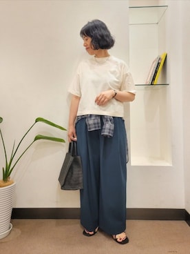 浪口　絵美さん（レディース・164cm）の夏コーディネート