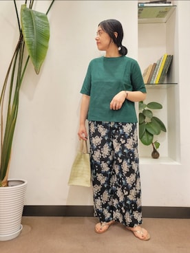 浪口　絵美さん（レディース・164cm）の夏コーディネート