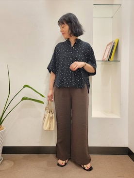 浪口 絵美さん(レディース・164cm)の夏コーディネート