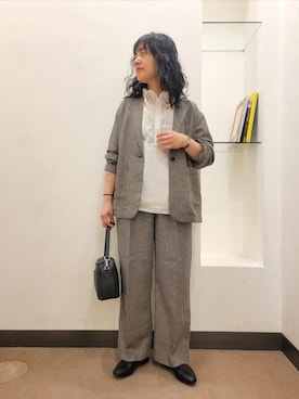 浪口　絵美さん（レディース・164cm）の冬コーディネート