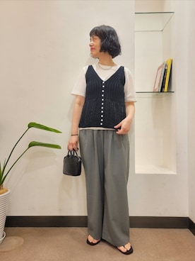 浪口 絵美さん(レディース・164cm)の春コーディネート