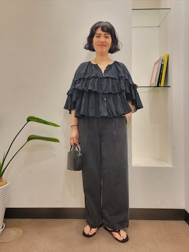 「IPANEMA（イパネマ）のアイテム」を使った、浪口　絵美さん（レディース・164cm）の春コーディネート