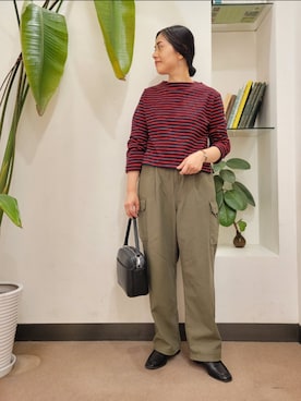 「orcival」｜「アイテム（サンダル）」を使った、emiinamiiさん（レディース・164cm）の秋コーディネート