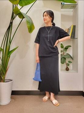 浪口　絵美さん（レディース・164cm）の夏コーディネート