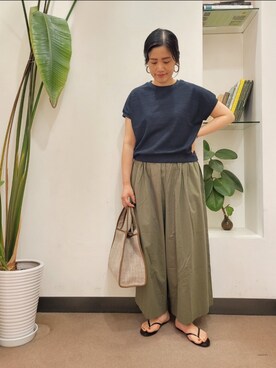 浪口　絵美さん（レディース・164cm）の夏コーディネート