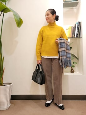 浪口　絵美さん（レディース・164cm）の冬コーディネート