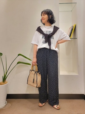 浪口 絵美さん(レディース・164cm)の夏コーディネート