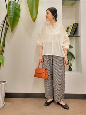 浪口　絵美さん（レディース・164cm）の夏コーディネート