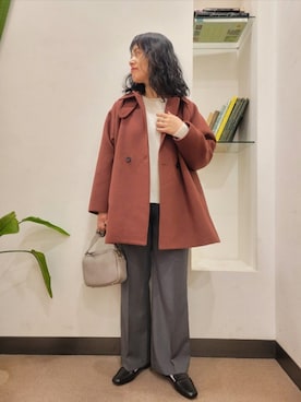 浪口　絵美さん（レディース・164cm）の冬コーディネート