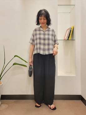 浪口 絵美さん(レディース・164cm)の夏コーディネート
