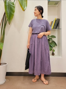 浪口 絵美さん(レディース・164cm)の夏コーディネート