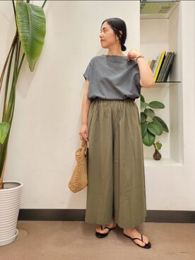 浪口　絵美さん（レディース・164cm）の夏コーディネート