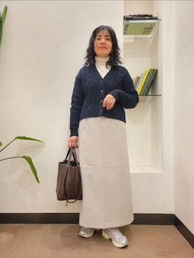 浪口 絵美さん(レディース・164cm)の冬コーディネート