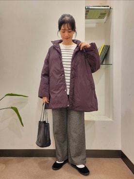 「アイテム（その他シューズ）」を使った、浪口　絵美さん（レディース・164cm）の秋コーディネート