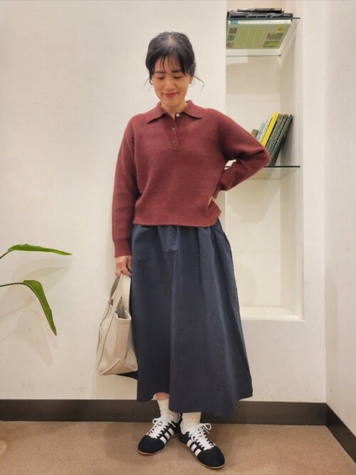 FOX混衿付き畦ニット（ニット/セーター）｜URBAN RESEARCH DOORS