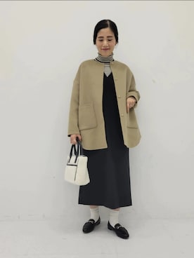 「URBAN RESEARCH DOORS」｜浪口　絵美さん（レディース・164cm）の秋コーディネート