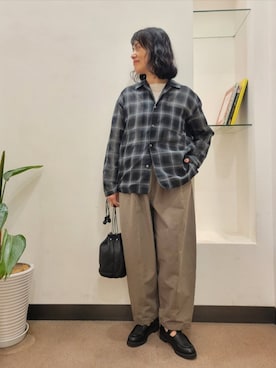 浪口 絵美さん(レディース・164cm)の秋コーディネート
