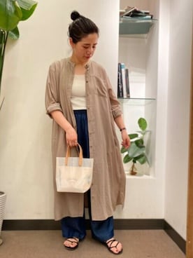 浪口 絵美さん(レディース・164cm)の夏コーディネート