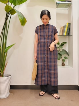 浪口　絵美さん（レディース・164cm）の夏コーディネート