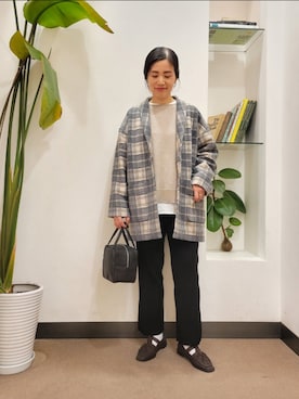 浪口　絵美さん（レディース・164cm）の冬コーディネート