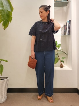 浪口　絵美さん（レディース・164cm）の夏コーディネート