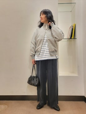 浪口 絵美さん(レディース・164cm)の冬コーディネート