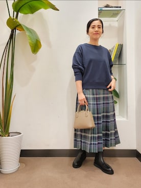 浪口 絵美さん(レディース・164cm)の秋コーディネート