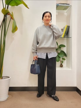 浪口　絵美さん（レディース・164cm）の冬コーディネート