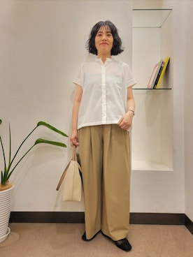 浪口 絵美さん(レディース・164cm)の夏コーディネート