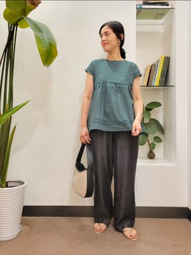 浪口 絵美さん(レディース・164cm)の夏コーディネート