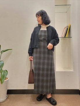浪口　絵美さん（レディース・164cm）の秋コーディネート