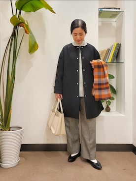 「URBAN RESEARCH DOORS」｜浪口　絵美さん（レディース・164cm）の冬コーディネート