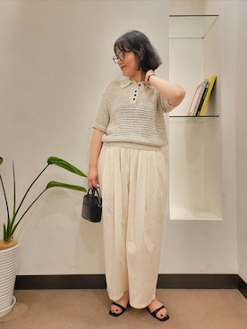 浪口 絵美さん(レディース・164cm)の夏コーディネート