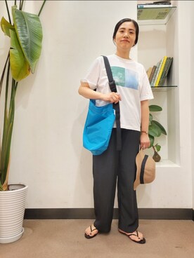 浪口 絵美さん(レディース・164cm)の夏コーディネート