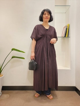 「FORK&SPOON（フォークアンドスプーン）のアイテム」を使った、浪口　絵美さん（レディース・164cm）の春コーディネート