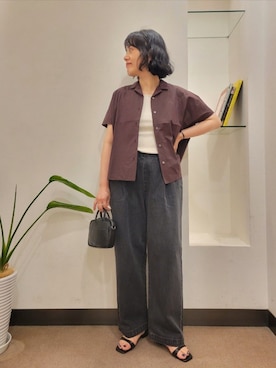 浪口　絵美さん（レディース・164cm）の夏コーディネート