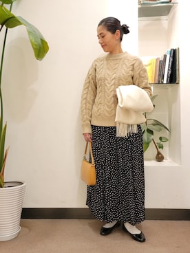 浪口　絵美さん（レディース・164cm）の冬コーディネート