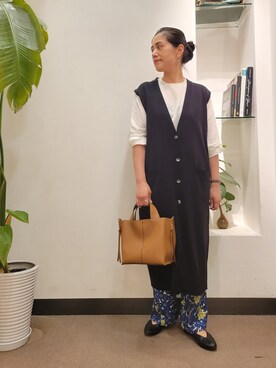 浪口　絵美さん（レディース・164cm）の秋コーディネート