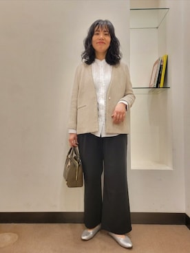 浪口 絵美さん(レディース・164cm)の冬コーディネート