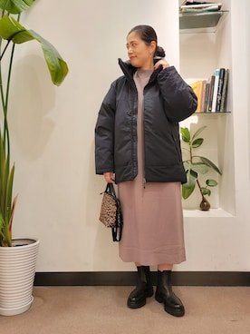 浪口　絵美さん（レディース・164cm）の冬コーディネート