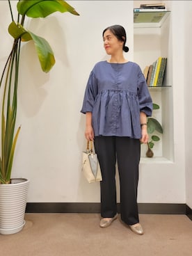 浪口　絵美さん（レディース・164cm）の秋コーディネート